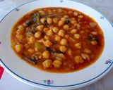 Foto del paso 7 de la receta Garbanzos con espinacas