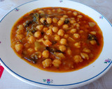 Foto del paso 7 de la receta: Garbanzos con espinacas
