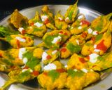 पालक पत्ता चाट (Palak patta chaat recipe in hindi) रेसिपी चरण 3 फोटो