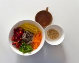 Hình bước làm 6 của món Nộm bò