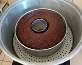 Foto langkah ke 5 dari resep Bolu pisang coklat Gula Merah anti gagal.