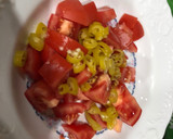 Foto del paso 2 de la receta: Ensalada de la huerta con atún en aceite de oliva