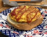 รูปขั้นตอนการทำที่ 5 ของ ออมเล็ตOmelet-สำหรับคนม้วนไข่ไม่เป็น