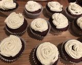 A picture of step 11 of Eggless Red Velvet Cupcake With Buttercream Icing.