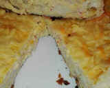 Foto del paso 4 de la receta: Pastel de bacalao y palitos de cangrejo gratinado con queso