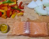 Foto del paso 1 de la receta: Alambre de salmón