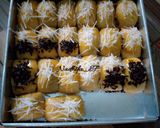 Foto langkah ke 9 dari resep Bolen Pisang Coklat Keju tanpa Korsvet.
