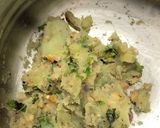 A picture of step 1 of Shakarkand tikki sweet potato peanut tikkis.