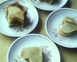 Foto del paso 2 de la receta: Panqueques baby, con miel, coco y dulce de leche