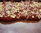 A picture of step 4 of Strawberry Burfi.
