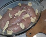 Kapros-túrós csirkemell tekercs recept fázis 4 fotója