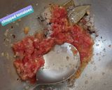 A picture of step 2 of Paneer tawa butter masala.