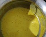 A picture of step 3 of Banana kheer.