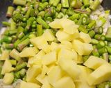Spárgafőzelék (vegán) recept fázis 2 fotója