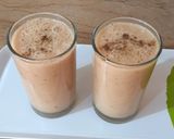 A picture of step 5 of Banana and apple shake 🍌🍌🍎🍌.