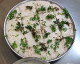 A picture of step 5 of Farali dhokla.