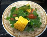Foto langkah ke 3 dari resep Bening kelor jagung dan kates.