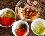 Foto del paso 1 de la receta: Mariscos saborizados, con arroz y Spirulina. #MERCADO #entrenado