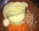 Hình bước làm 1 của món Nui xào sốt cà chua