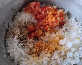 Foto del paso 7 de la receta: Almuerzo🍖🍚casero🍱🍛🥘Arroz de cuatro carnes🥩🍖🍚