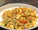 Foto langkah ke 6 dari resep Misoa goreng telor.