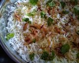 A picture of step 6 of Chickpea dum biryani.