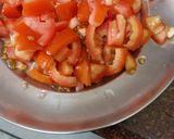 A picture of step 3 of Pumbkin ki sabji.