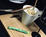 Une image de l'étape 6 de Spaghetti aux fromage.