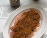 Foto langkah ke 1 dari resep Sarapan Diet : Sandwich Ayam Jamur (424 kkal).