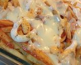 A picture of step 2 of Pizza fries.