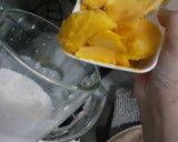 A picture of step 3 of Mango Lassi.