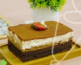 Foto langkah ke 6 dari resep Tiramisu Brownies.