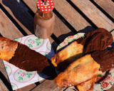 Foto del paso 5 de la receta: “Coca de vidre” con chocolate