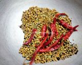 A picture of step 6 of OLIVE PICKLE (JOLPAI ACHAR) without garlic.