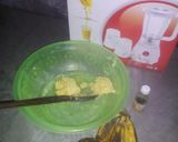 A picture of step 1 of Banana bread/cake.