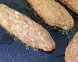 A picture of step 6 of FRIED SEEKH KABAB.