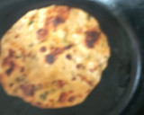 A picture of step 3 of Methi Theplas.