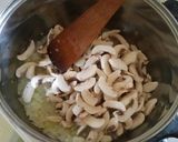 Tejszines zöldséges csirkemell gombával recept fázis 3 fotója
