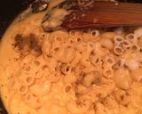 A picture of step 7 of Eggy Pasta.
