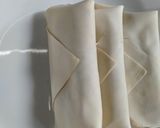 Foto langkah ke 2 dari resep Lumpia pisang coklat.