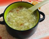 A picture of step 9 of Hot and Sour Soup.
