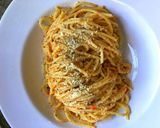 Foto langkah ke 11 dari resep Oglio Olio Tuna#pasta.