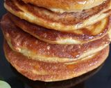 Banános-mézes amerikai palacsinta recept fázis 4 fotója