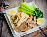 烤鴨拌麵 / 清冰箱料理的食譜步驟4照片