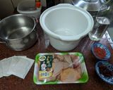 中藥包燉雞湯的食譜步驟1照片