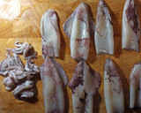 Foto del paso 3 de la receta: Calamares rellenos de calamar y gambas 🦑🦐