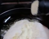 A picture of step 3 of Gullab gamoon.