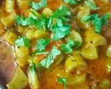 A picture of step 3 of Cucumber tomato sabji.