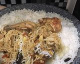 Foto langkah ke 5 dari resep Nasi Briyani Ayam (Mix bumbu instant).