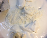 Foto del paso 6 de la receta: Pasta fresca rellena con salsa de pera y parmesano 🍐🧀